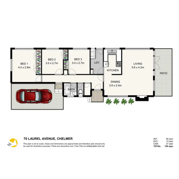 Floorplan of Homely house listing, 70 Laurel Avenue, Chelmer QLD 4068