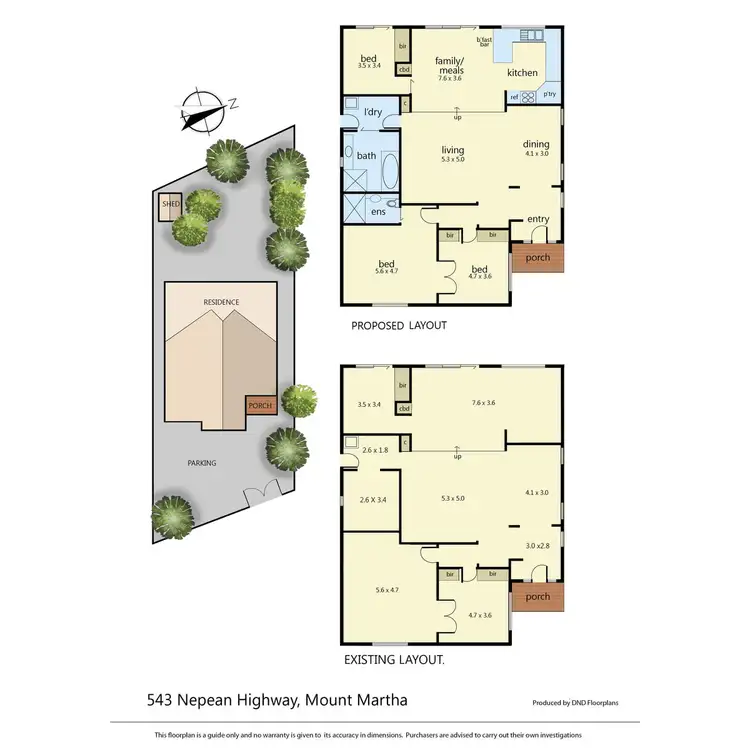 Floorplan of Homely other listing, 543 Nepean Highway, Mount Martha VIC 3934