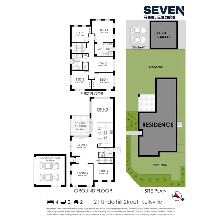 Floorplan of Homely house listing, 21 Underhill Street, Kellyville NSW 2155