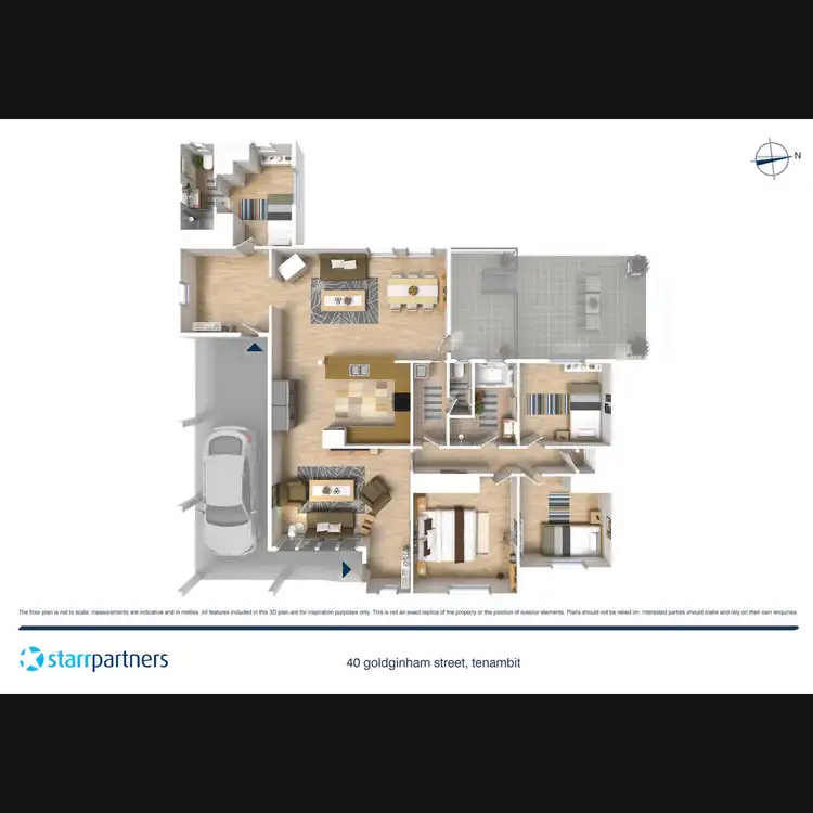 Floorplan of Homely house listing, 40 Goldingham Street, Tenambit NSW 2323