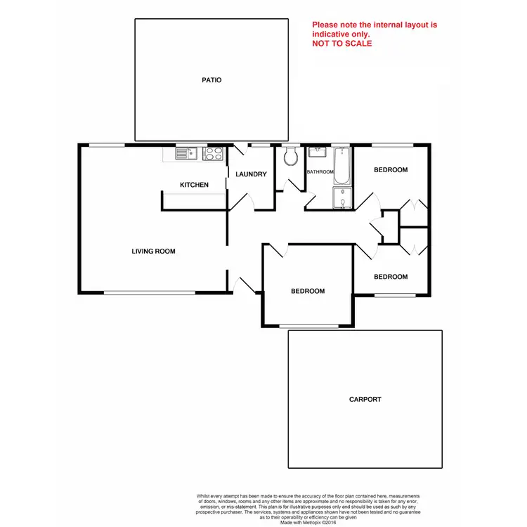 Floorplan of Homely house listing, 16 Devon Way, Lynwood WA 6147