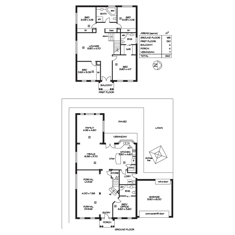 Floorplan of Homely house listing, 20A Shaftsbury Avenue, Fulham Gardens SA 5024