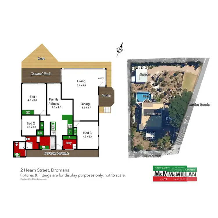Floorplan of Homely house listing, 2 Hearn Street, Dromana VIC 3936