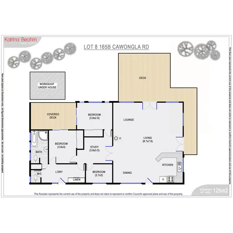 Floorplan of Homely rural property listing, 8, LOT 8, 165B Cawongla Road, Rock Valley NSW 2480