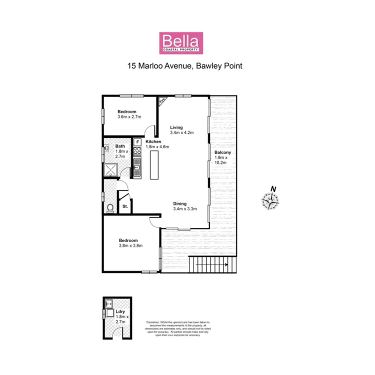 Floorplan of Homely house listing, 15 Marloo Avenue, Bawley Point NSW 2539