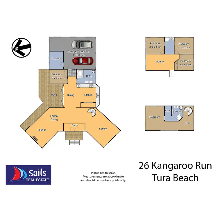 Floorplan of Homely house listing, 26 Kangaroo Run, Tura Beach NSW 2548