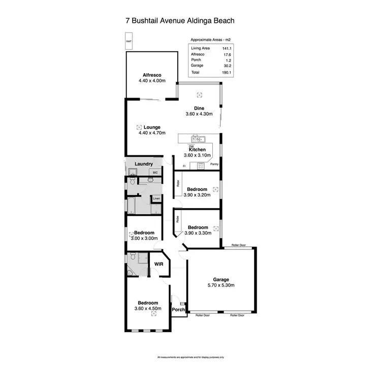 Floorplan of Homely house listing, 7 Bushtail Avenue, Aldinga Beach SA 5173