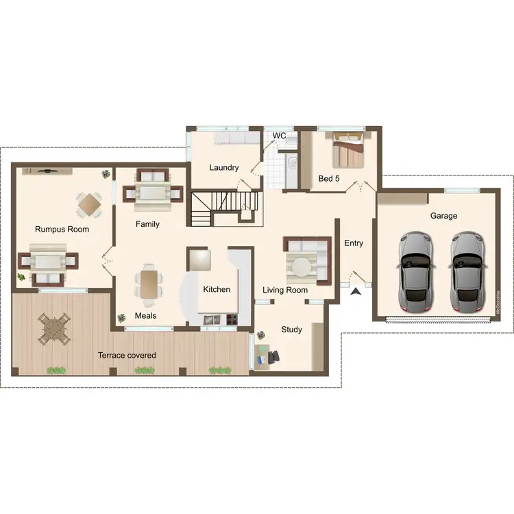 Floorplan of Homely house listing, 19 Edenbrooke Drive, Sinnamon Park QLD 4073