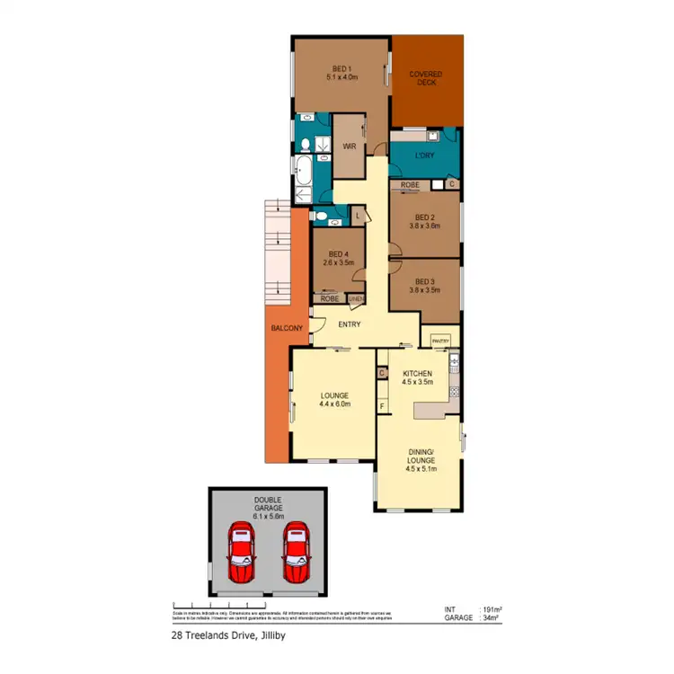 Floorplan of Homely rural property listing, 28 Treelands Drive, Jilliby NSW 2259