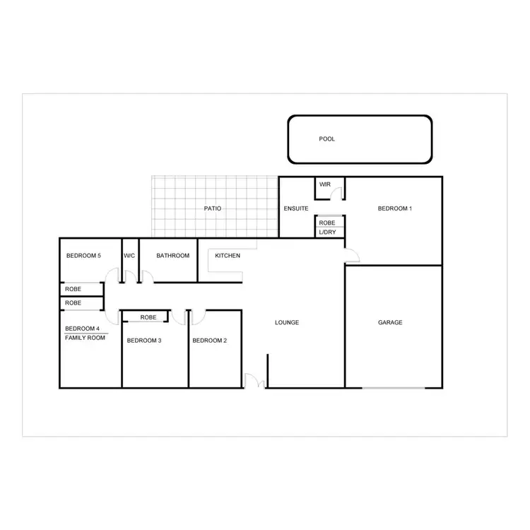 Floorplan of Homely house listing, 206 Plantain Road, Shailer Park QLD 4128