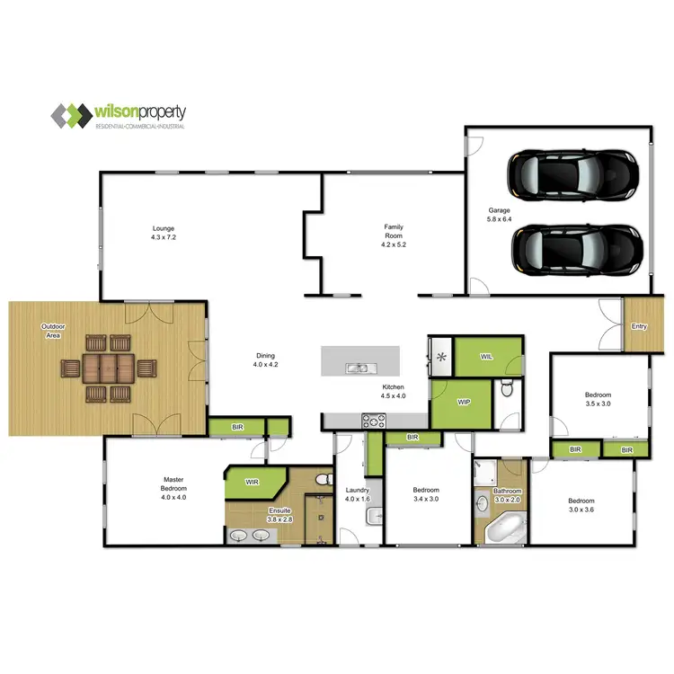 Floorplan of Homely house listing, 16 Sligo Court, Traralgon VIC 3844