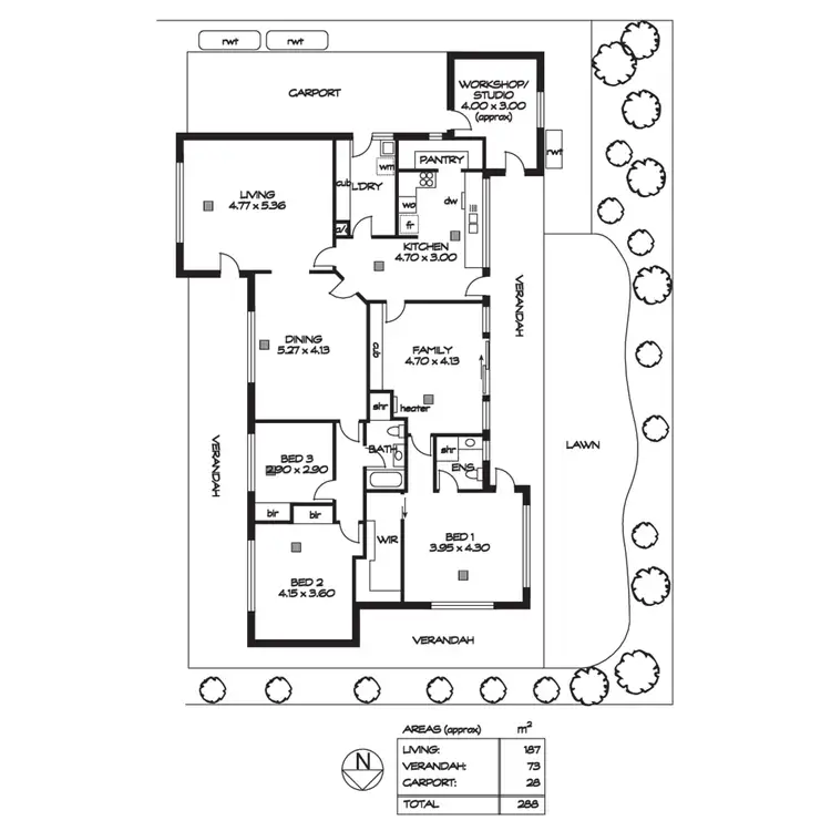 Floorplan of Homely house listing, 9 Valma Avenue, Hahndorf SA 5245
