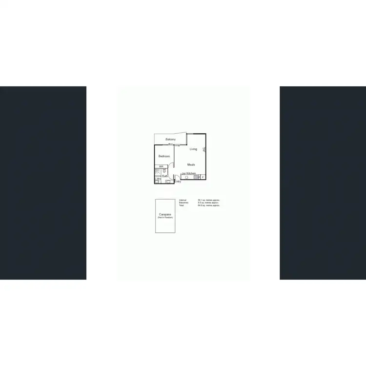 Floorplan of Homely apartment listing, 307/185 Rose Street, Fitzroy VIC 3065