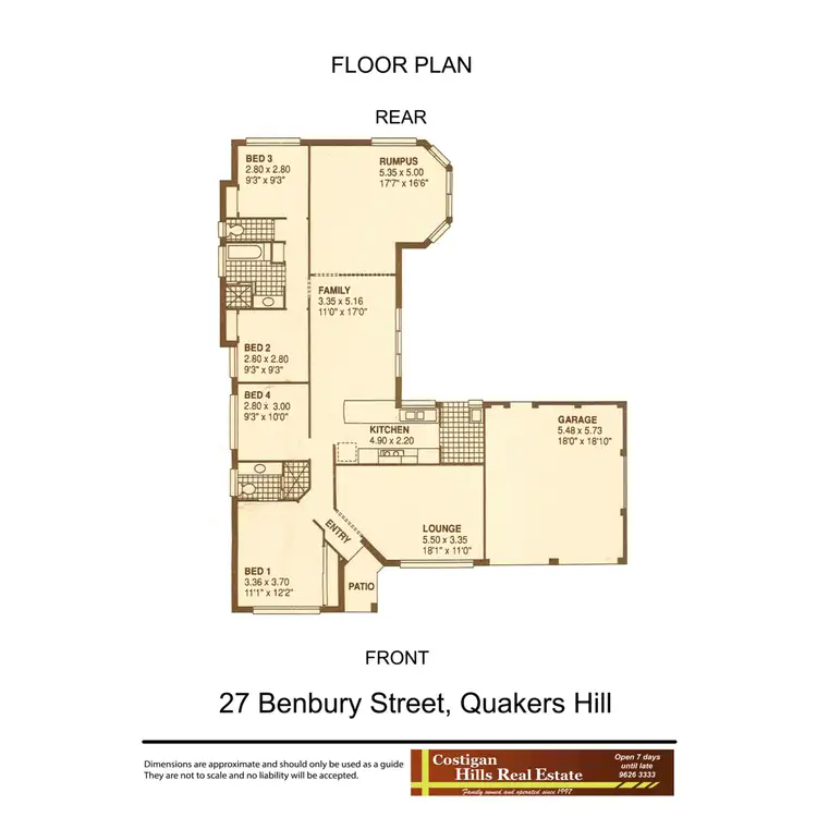 Floorplan of Homely house listing, 27 Benbury Street, Quakers Hill NSW 2763