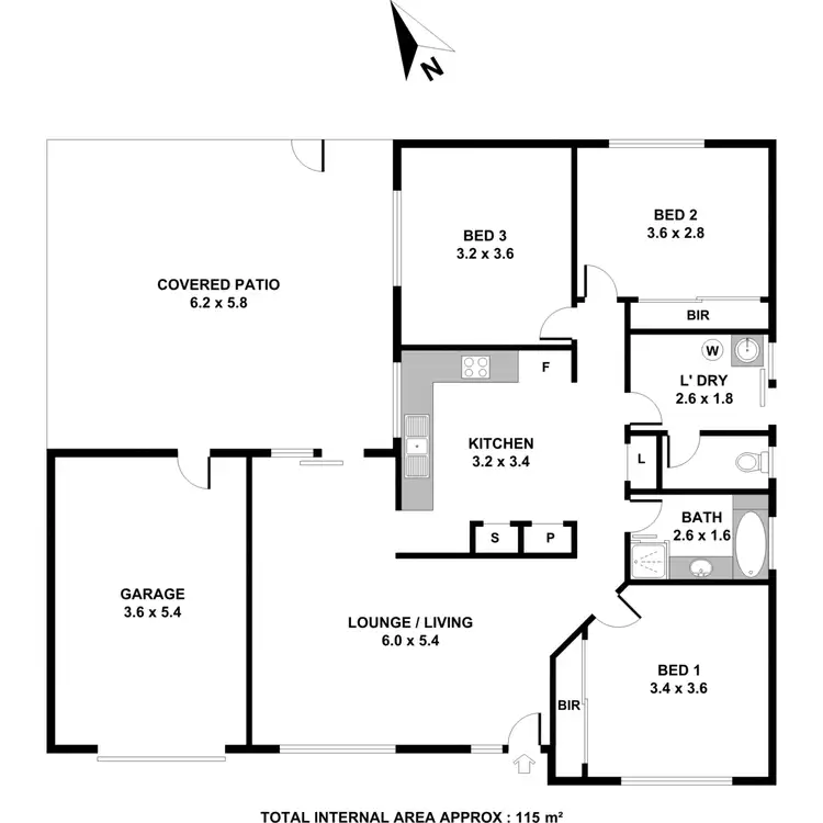 Floorplan of Homely house listing, 46 Cityview Road, Sinnamon Park QLD 4073