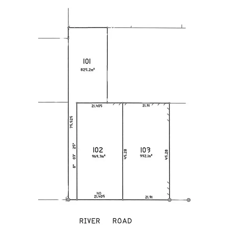 Floorplan of Homely land listing, 5 River Road, Elderslie NSW 2570