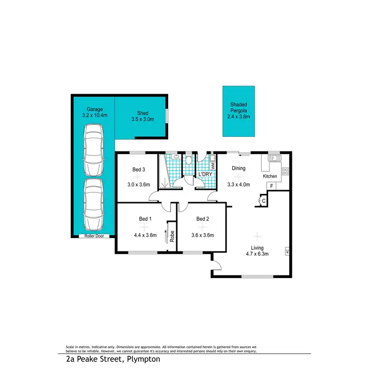 Floorplan of Homely house listing, 2a Peake Street, Plympton Park SA 5038