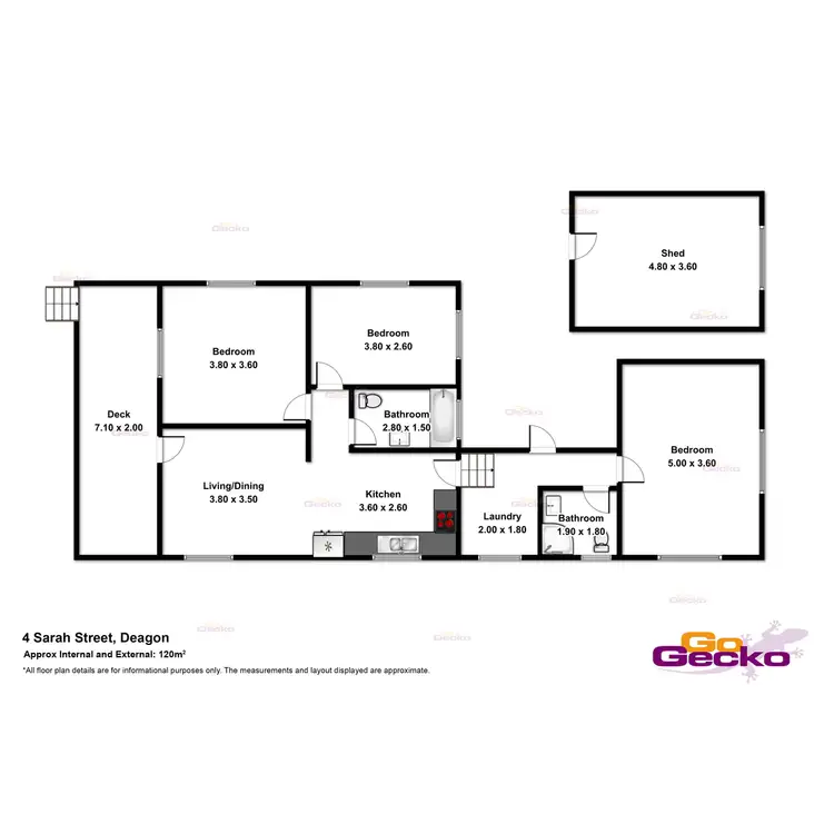 Floorplan of Homely house listing, 4 Sarah Street, Deagon QLD 4017