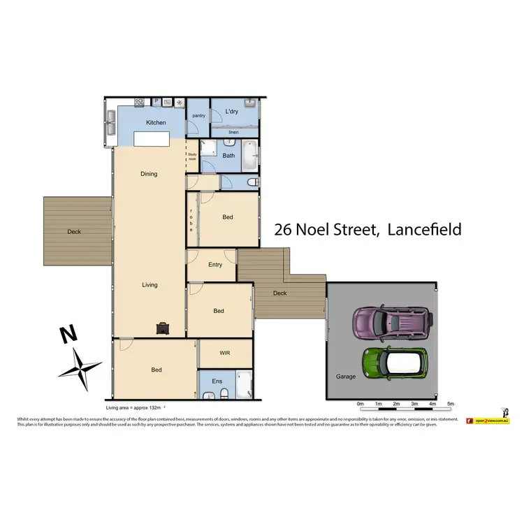 Floorplan of Homely house listing, 26 Noel Street, Lancefield VIC 3435