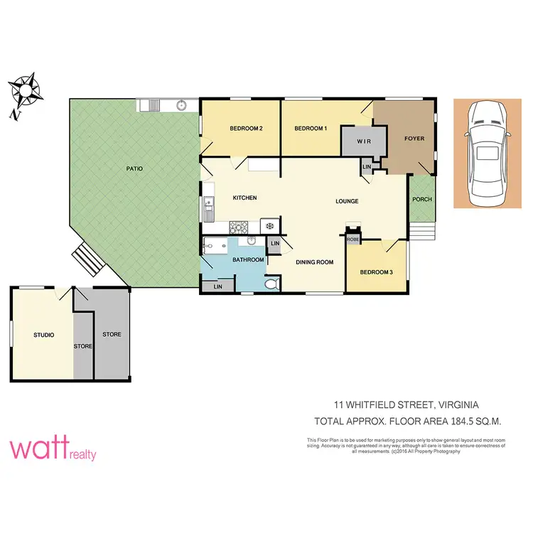 Floorplan of Homely house listing, 11 Whitfield Street, Virginia QLD 4014