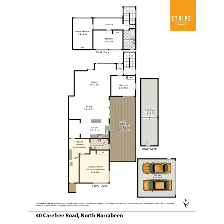 Floorplan of Homely house listing, 40 Carefree Road, North Narrabeen NSW 2101