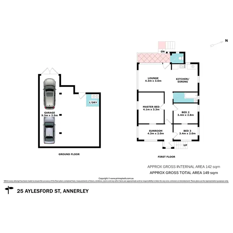 Floorplan of Homely house listing, 25 Aylesford Street, Annerley QLD 4103