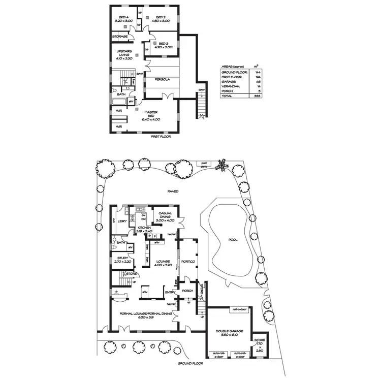 Floorplan of Homely house listing, 1 Zenith Avenue, Burnside SA 5066