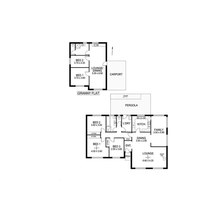 Floorplan of Homely house listing, 18 Heaver Drive, Mount Gambier SA 5290