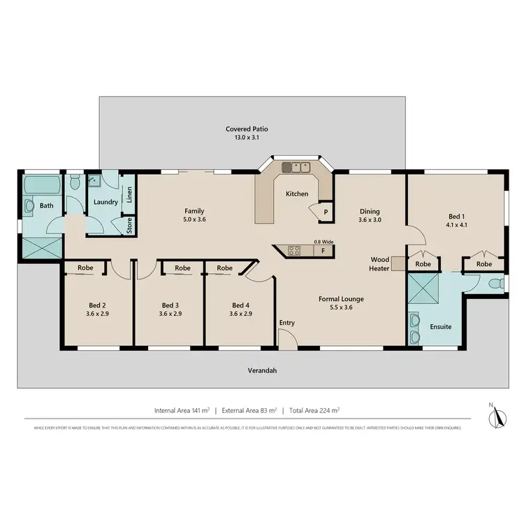 Floorplan of Homely house listing, 5-7 Evergreen Drive, South Maclean QLD 4280