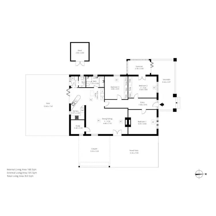 Floorplan of Homely house listing, 14 Devonshire Street, Hawthorn SA 5062