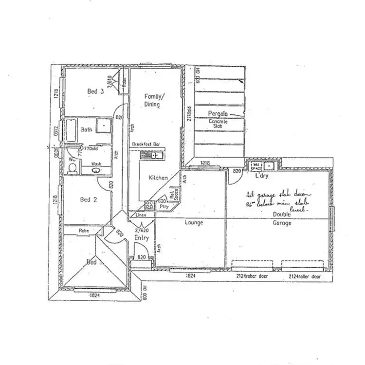 Floorplan of Homely rural property listing, 7 Highfield Rise, Pomona QLD 4568