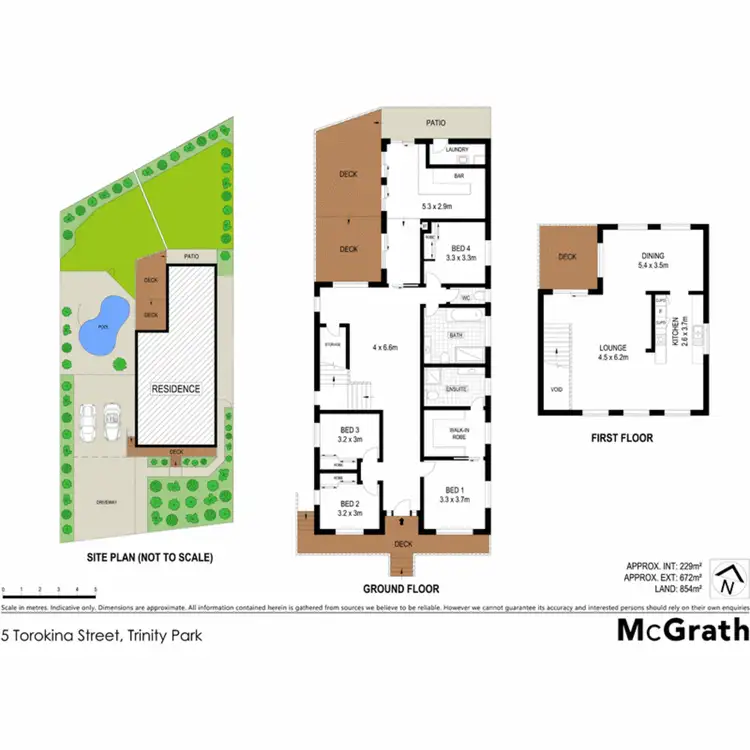 Floorplan of Homely house listing, 5 Torokina Street, Trinity Beach QLD 4879
