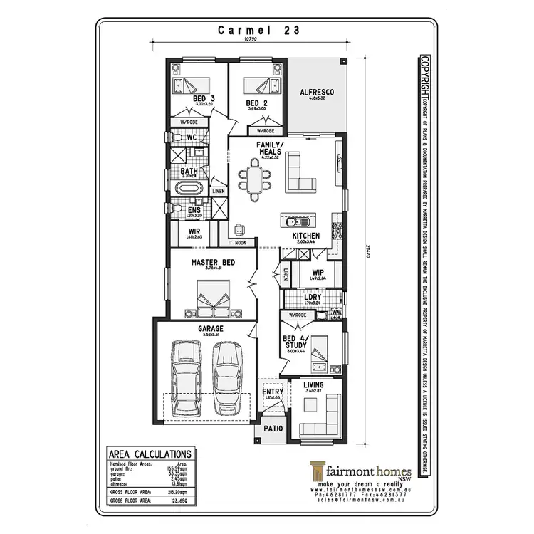 Floorplan of Homely house listing, Lot 1018 Arkley Avenue, Claymore NSW 2559