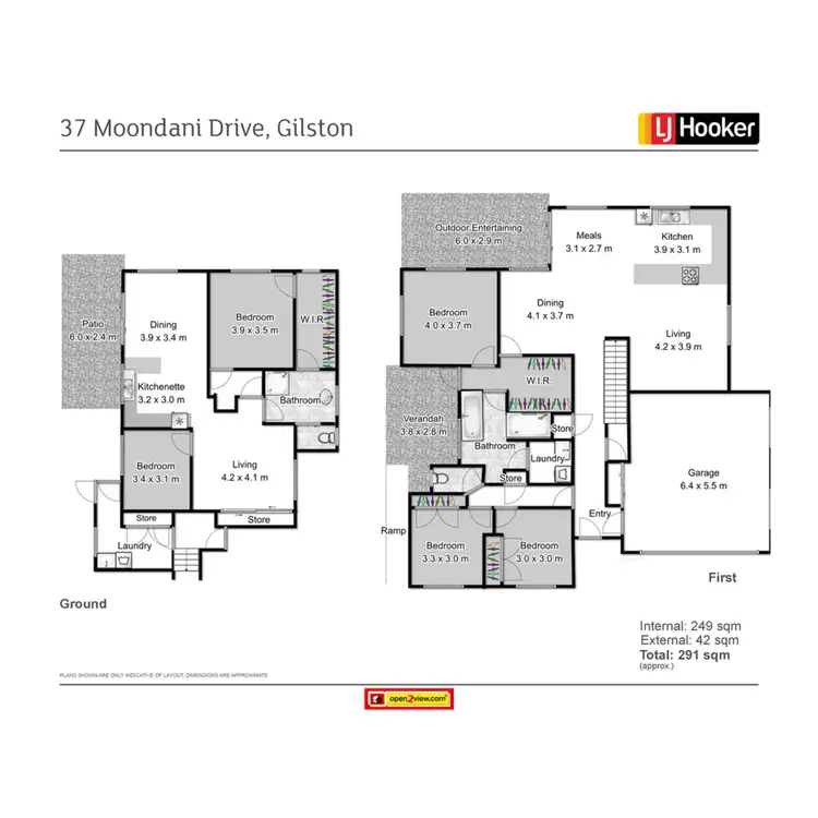 Floorplan of Homely house listing, 37 Moondani Drive, Gilston QLD 4211