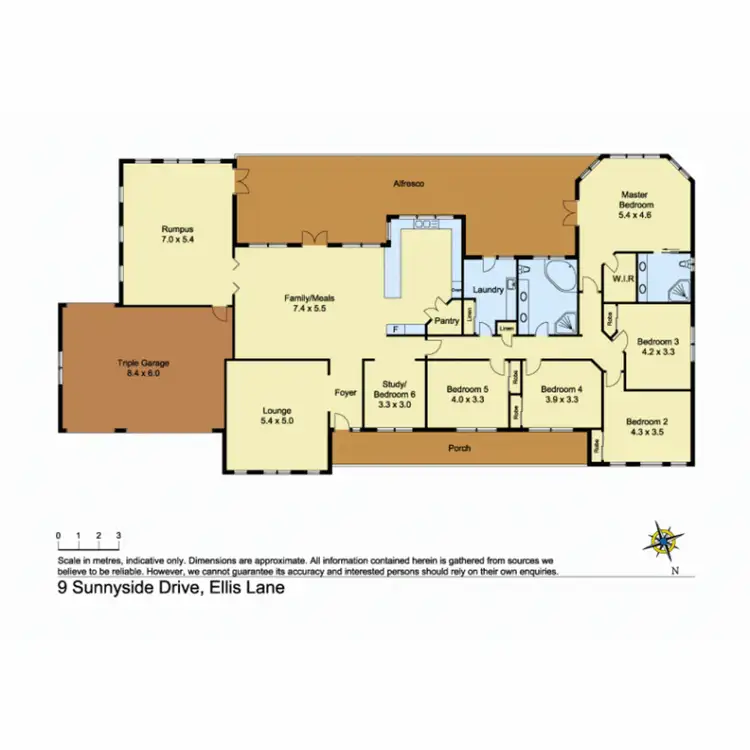 Floorplan of Homely house listing, 9 Sunnyside Drive, Ellis Lane NSW 2570