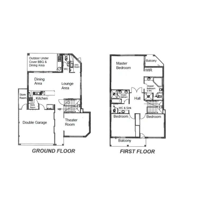 Floorplan of Homely house listing, 25A Newmarket Retreat, Currambine WA 6028