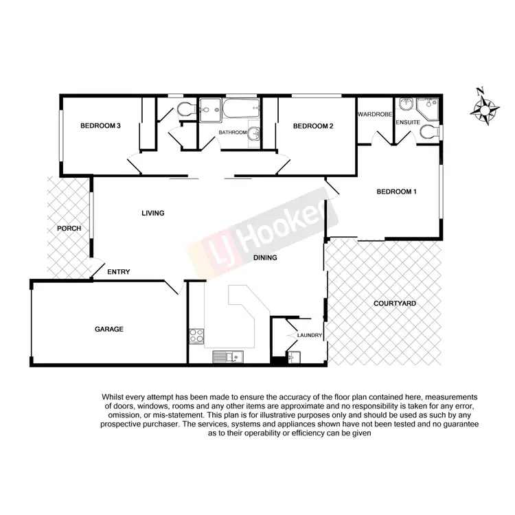 Floorplan of Homely villa listing, 53/20 Young Place, Runcorn QLD 4113