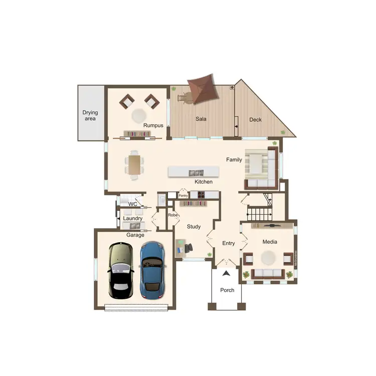 Floorplan of Homely house listing, 72 Edenbrooke Drive, Sinnamon Park QLD 4073