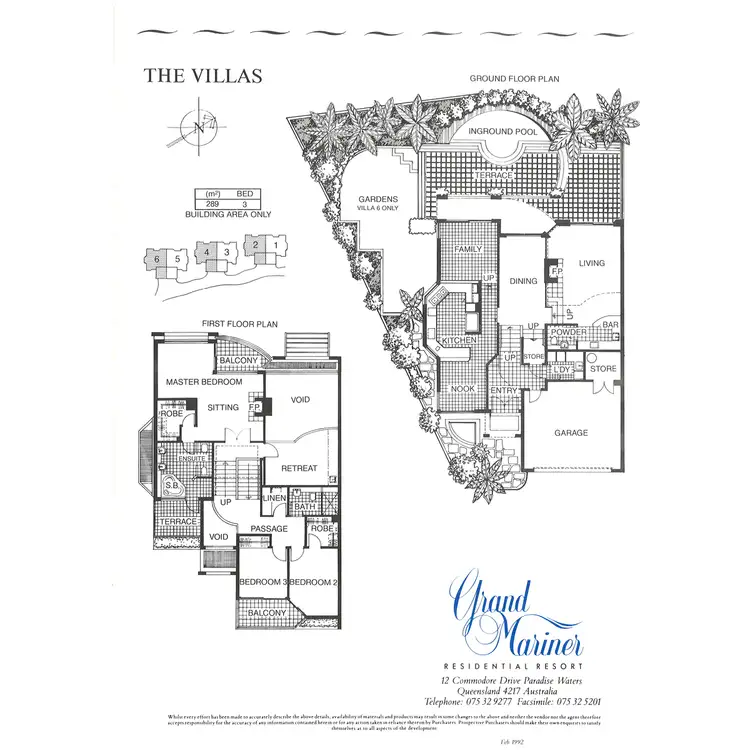 Floorplan of Homely apartment listing, 5 Grand Mariner, 12 Commodore Drive, Paradise Waters QLD 4217
