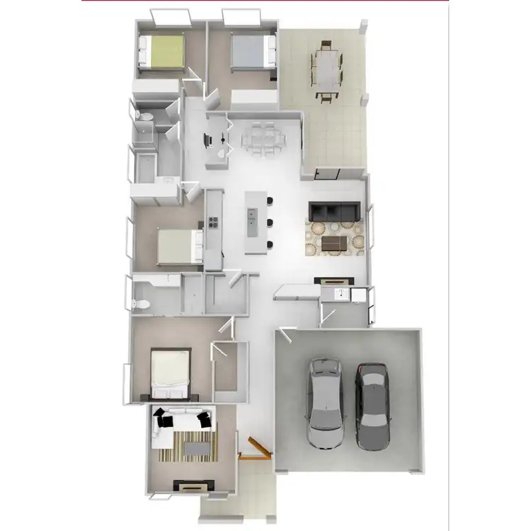 Floorplan of Homely house listing, 4 Malekula Close, Bentley Park QLD 4869