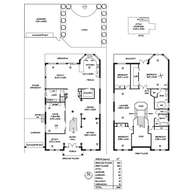 Floorplan of Homely house listing, 1 Medindie Lane, Medindie SA 5081
