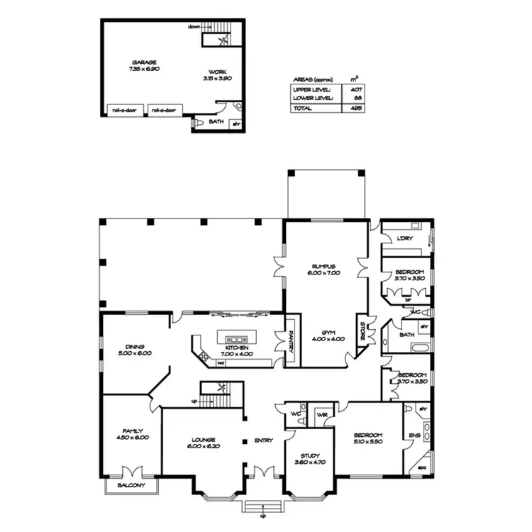Floorplan of Homely house listing, 530 Torrens Valley Road, Gumeracha SA 5233