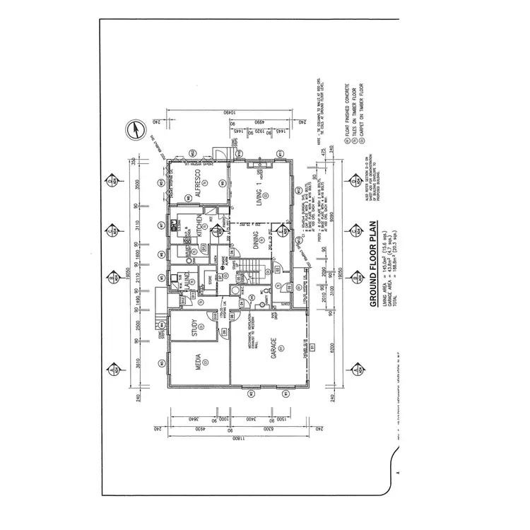 Floorplan of Homely house listing, 5 Uplands Place, Park Grove TAS 7320