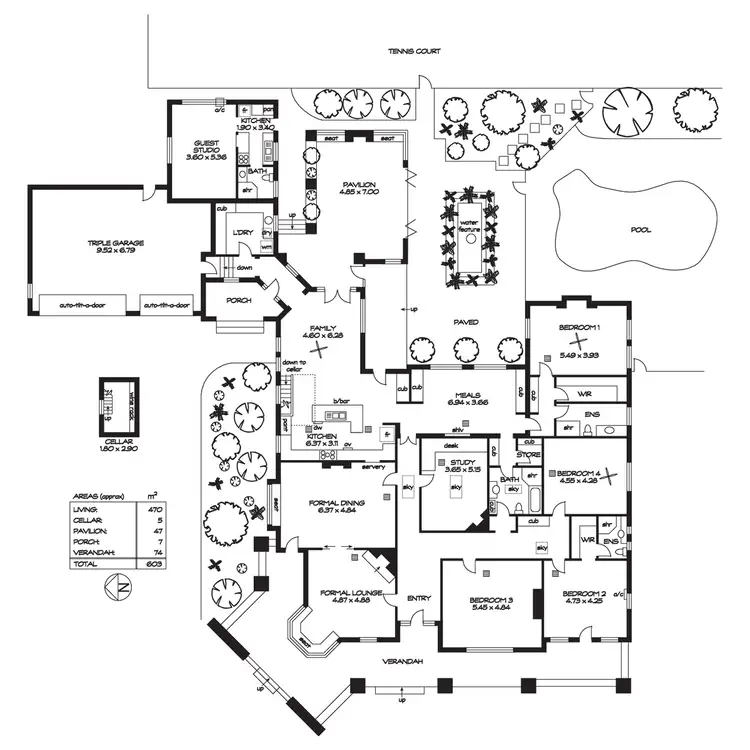 Floorplan of Homely house listing, 55 Sheffield Street, Malvern SA 5061