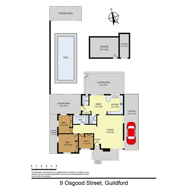 Floorplan of Homely house listing, 9 Osgood Street, Guildford NSW 2161