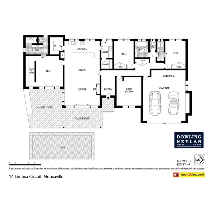 Floorplan of Homely house listing, 14 Limosa Circuit, Noosaville QLD 4566