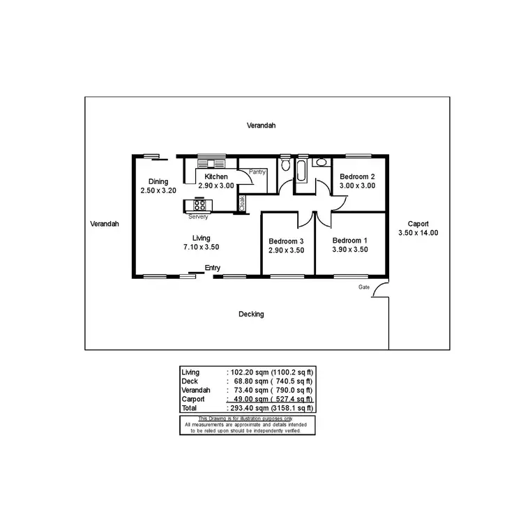 Floorplan of Homely rural property listing, 118 Hubbe Road, Clare SA 5453