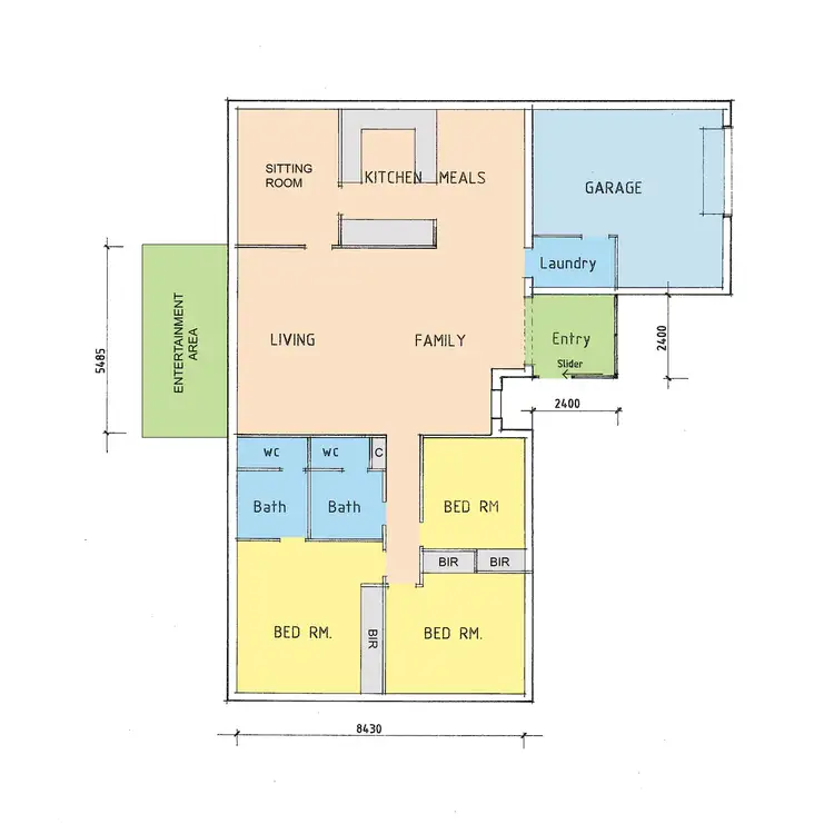 Floorplan of Homely house listing, 170 Guthridge Parade, Sale VIC 3850