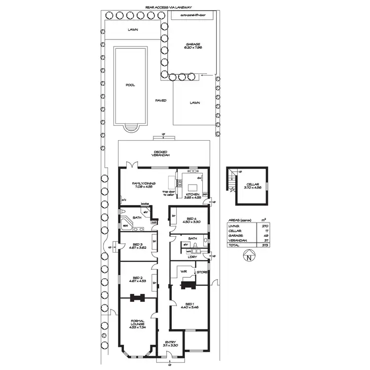Floorplan of Homely house listing, 10 Fitzroy Terrace, Fitzroy SA 5082