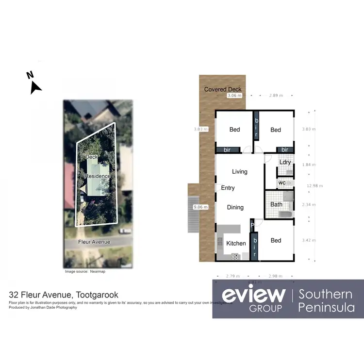 Floorplan of Homely house listing, 32 Fleur Avenue, Tootgarook VIC 3941